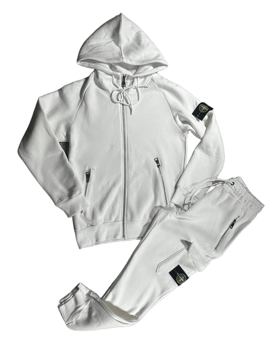 CHANDAL LARGO STONE ISLAND BLANCO