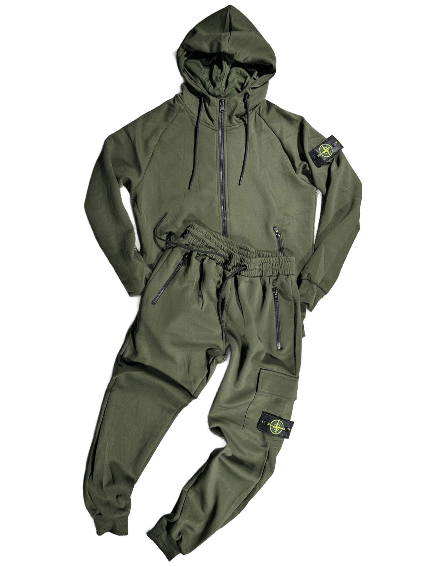 Chandal Largo Stone Island Verde