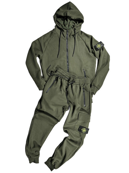 Chandal Largo Stone Island Verde