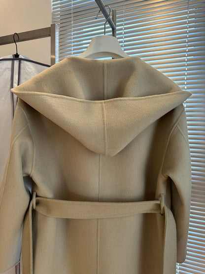 Abrigo de cachemir beige Loewe